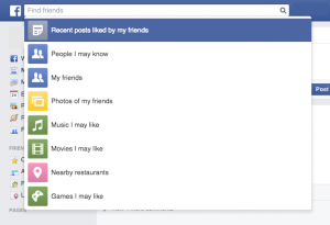 Le Facebook Graph Search 