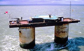 créer son propre pays : Fort Roughs, capitale du Sealand